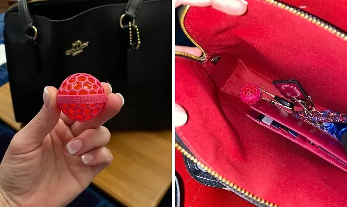 This <a Style="Display:inline;" Href=" Https://Www.amazon.com/Sauberkugel-Clever-Cleaning-Purses-Backpacks/Dp/B07lfhk64c?ie=utf8&th=1&linkcode=ll1&tag=bpcobra-20&linkid=068dd872a8d04bccfd68cfc9b86c3cc8&language=en_us&ref_=as_li_ss_tl" Target="_blank"><span Style="Font: Inherit; Color: #d74b1f;"> Clean Ball</Span> Is The Adorable Little Critter That Will Gobble Up All The Crumbs And Debris Lurking At The Bottom Of Your Bag, Leaving It Spotless And Organized