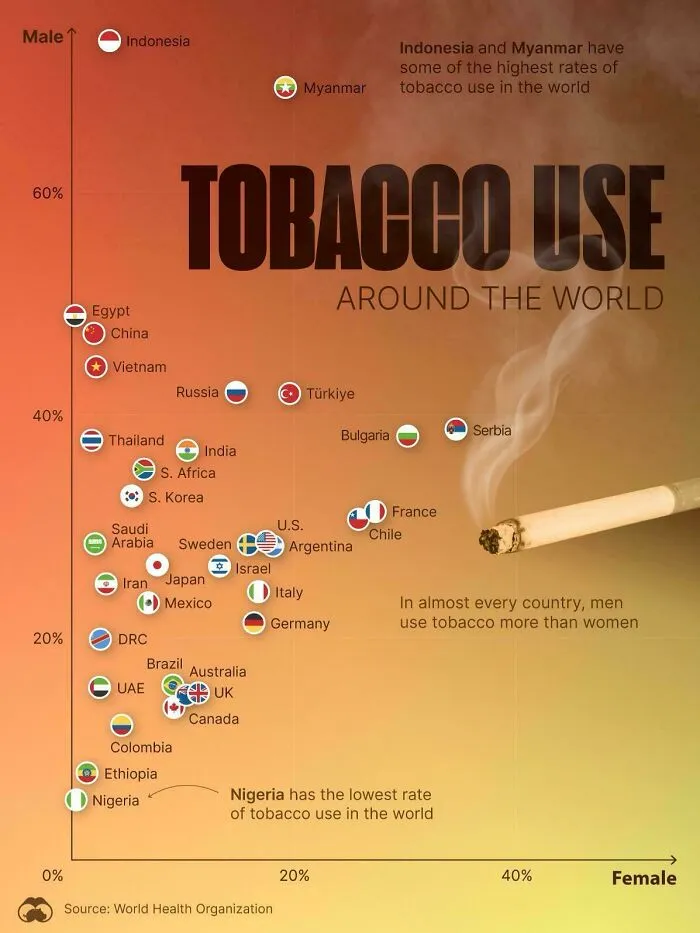 Tobacco Use Around The World