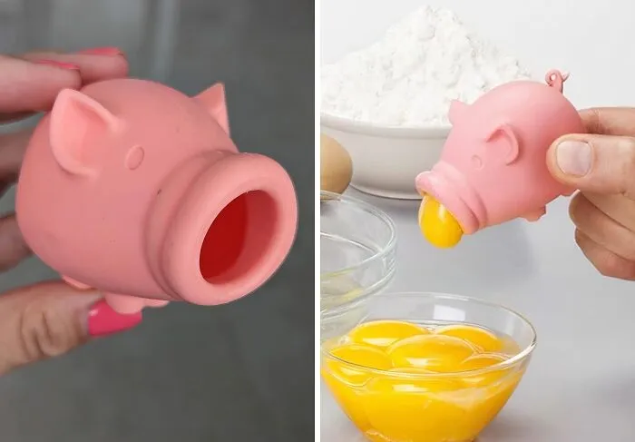 Say "Oink" To Perfectly Separated Eggs With This Quirky And Functional <a Style="Display:inline;" Href=" Https://Www.amazon.com/Dp/B00m0glhpy?ascsubtag=7684627%2c34%2c48%2cd%2c0%2c0%2cbf-Web-Hf%2c900%3a2%3b974%3a3%3b1125%3a1%3b1338%3a1%2c48054462%2c0%2c0%2c0&btn_ref=srctok-E69201e3c522fb2c&th=1&linkcode=ll1&tag=bpsnail-20&linkid=b99510e8995dfdeed1fcdf16b7005eb8&language=en_us&ref_=as_li_ss_tl" Target="_blank"><span Style="Font: Inherit; Color: #d74b1f;"> Silicone Egg Separator</Span>
