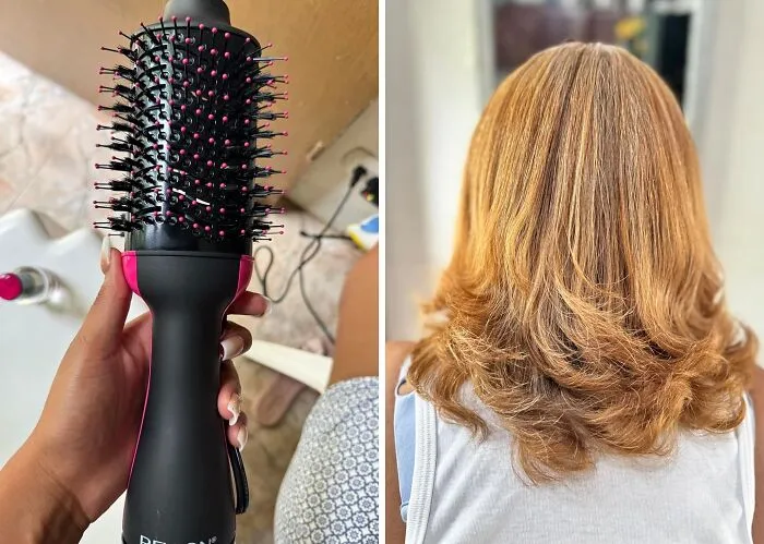 <a Style="Display:inline;" Href="Https://Www.amazon.com/Revlon-One-Step-Limited-Dryer-Volumizer/Dp/B07h9xb7g6?ie=utf8&linkcode=ll1&tag=bpgoat-20&linkid=9295b56c3bceb8d0eb2358d3d2bd7cf9&language=en_us&ref_=as_li_ss_tl" Target="_blank"><span Style="Font: Inherit; Color: #d74b1f;"> Revlon One-Step Volumizer</Span> Is The Multitasking Magic Wand That Will Transform Your Hair From Drab To Fab In A Single Step - Because Who Has Time For A Complicated Hair Routine?