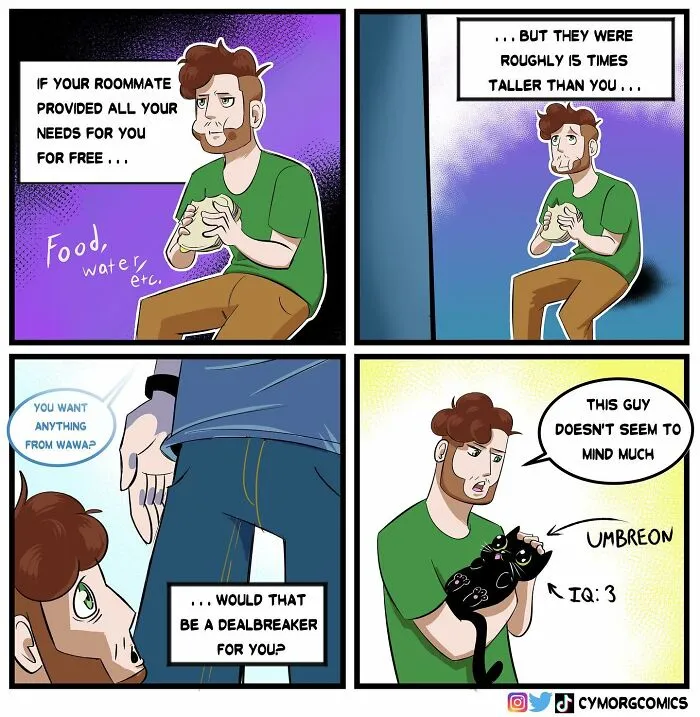 This Artist Makes Random And Funny Comics (18 Pics)