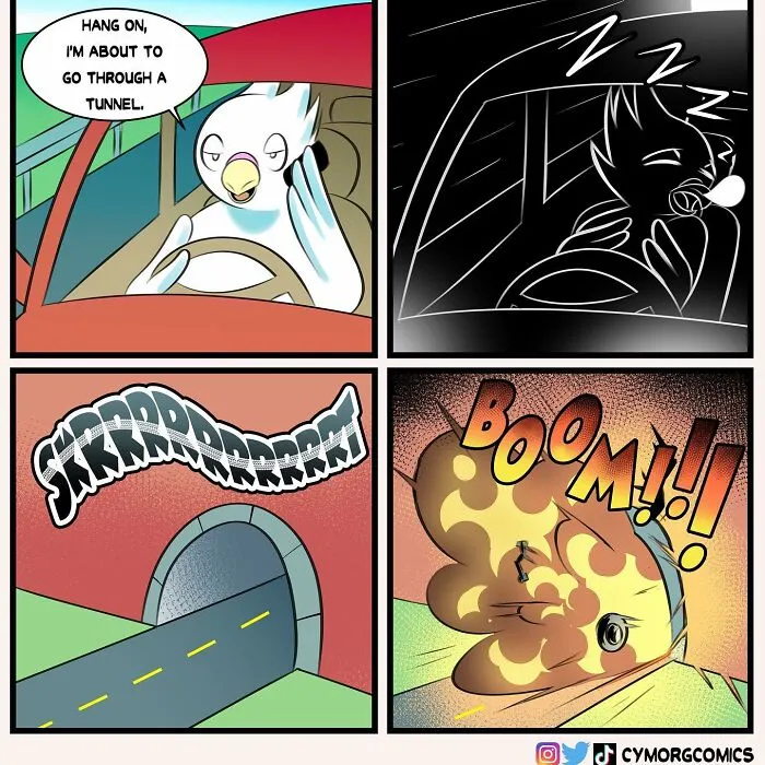 This Artist Makes Random And Funny Comics (18 Pics)