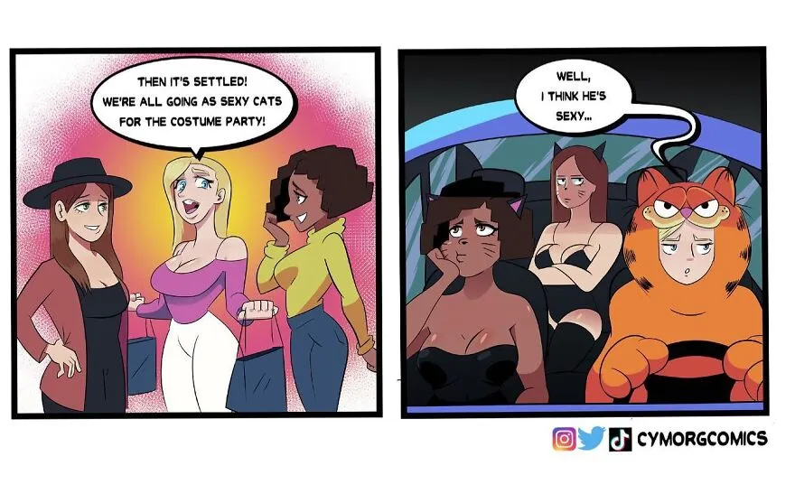 This Artist Makes Random And Funny Comics (18 Pics)