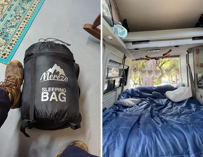  Stop Feeling Like A Stuffed Sausage In Your Sleeping Bag. A Double Sized <a Style="Display:inline;" Href="Https://Www.amazon.com/Sleeping-Compression-Waterproof-Camping-Backpacking/Dp/B09kbv184h?crid=12pj1ka5fghji&dib=eyj2ijoimsj9.ijdc_t0cqhpz4z8ti3tlqi5ltwpjp8qewas93bzmpr1prjk314m3a0rhw124sgmv_w9v3yma2wc2vgn-Pkrw9d7z_eqg-0-Yaogexjmmmfrs_kvqcqu3k4wtr96yundxe_sbjlbds0lw6zp0ns66olyxghjiwgeq93uk8fdlhvppmfhc63fxipk40l43t2tucaf_uk5wgcn8ofesodcyp8rkadxswfsoh0xvgcdhnko.kt_akzibdrj1bcbe7p0nimflbkwnucyls2rcjbiyh18&dib_tag=se&keywords=double%2bsleeping%2bbag&qid=1721896478&sprefix=double%2bsleeping%2bbag%2caps%2c347&sr=8-5&th=1&psc=1&linkcode=ll1&tag=bprooster-20&linkid=aa7c654b6af0a768bab059cd1d159291&language=en_us&ref_=as_li_ss_tl" Target="_blank"><span Style="Font:inherit;color:#d74b1f;"> Sleeping Bag </Span> Is The Solution To More Space Or To Cuddle Up To Your Partner