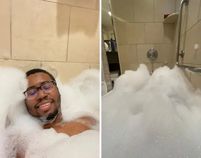 By The Looks Of Things, This User Needs Some Alone Time With His <a Style="Display:inline;" Href="Https://Www.amazon.com/Dr-Teals-Foaming-Soothe-Lavender/Dp/B0080d1q52?ie=utf8&linkcode=ll1&tag=bporangutan-20&linkid=4b246af58ae449703f43cc34c393015c&language=en_us&ref_=as_li_ss_tl" Target="_blank"><span Style="Font:inherit;color:#d74b1f;"> Dr Teal's Foaming Bath With Pure Epsom Salt </Span> 