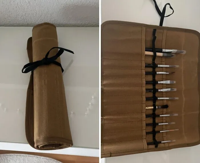 Your Paint Brushes Will Be Living Their Best Life In This Durable And Water-Resistant <a Style="Display:inline;" Href="Https://Www.amazon.com/Dp/B08hrxt2v3?ots=1&ascsubtag=%5bartid%7c10055.g.29589435%5bsrc%7c%5bch%7c%5blt%7c%5bpid%7ca37001ce-Df78-47cd-Bb6f-7a2b1720a907%5baxid%7cf5e19276-6655-466e-9dc5-41112b95771b&th=1&linkcode=ll1&tag=artandesignews-20&linkid=0be64e1478774cee4c64ca876ce4c3a0&language=en_us&ref_=as_li_ss_tl" Target="_blank"><span Style="Font: Inherit; Color: #d74b1f;"> Waxed Canvas Roll-Up Paint Brushes Pouch</Span>