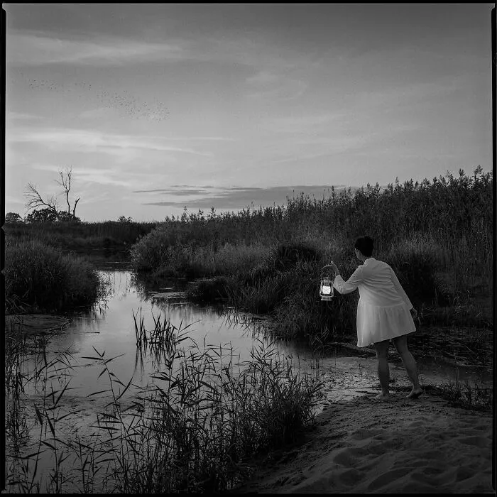3rd Place In Analog/Film/Other: "Der Dunkle Strom (Dark River)" By Michael Anker