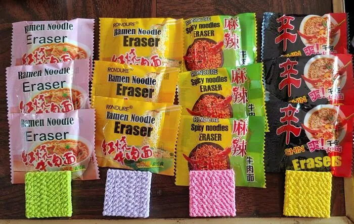 Most Appetizing: <span Style="Font: Inherit; Color: #d74b1f;"> Ramen Eraser</Span>