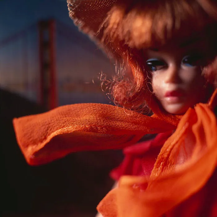 Honorable Mention: "Golden Gate Barbie" By Lori Eanes