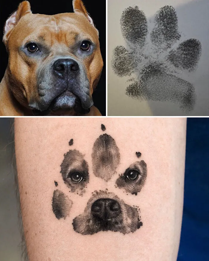 31 Tattoos That Owners Will Cherish Forever As They Feature Realistic Portraits Of Their Pets
