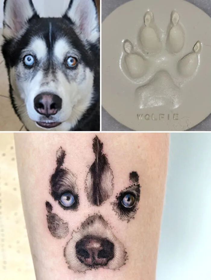 31 Tattoos That Owners Will Cherish Forever As They Feature Realistic Portraits Of Their Pets