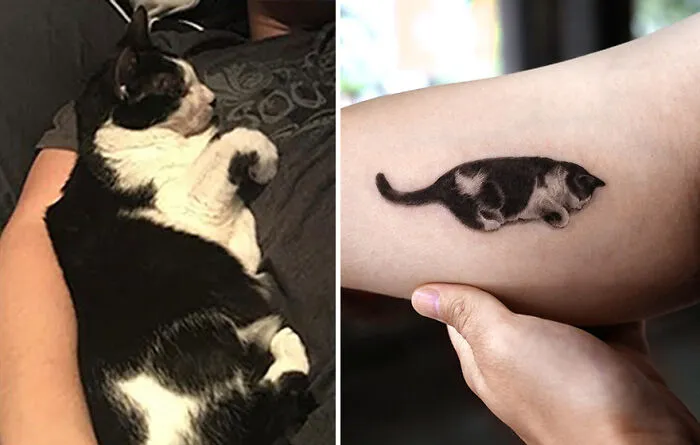 31 Tattoos That Owners Will Cherish Forever As They Feature Realistic Portraits Of Their Pets