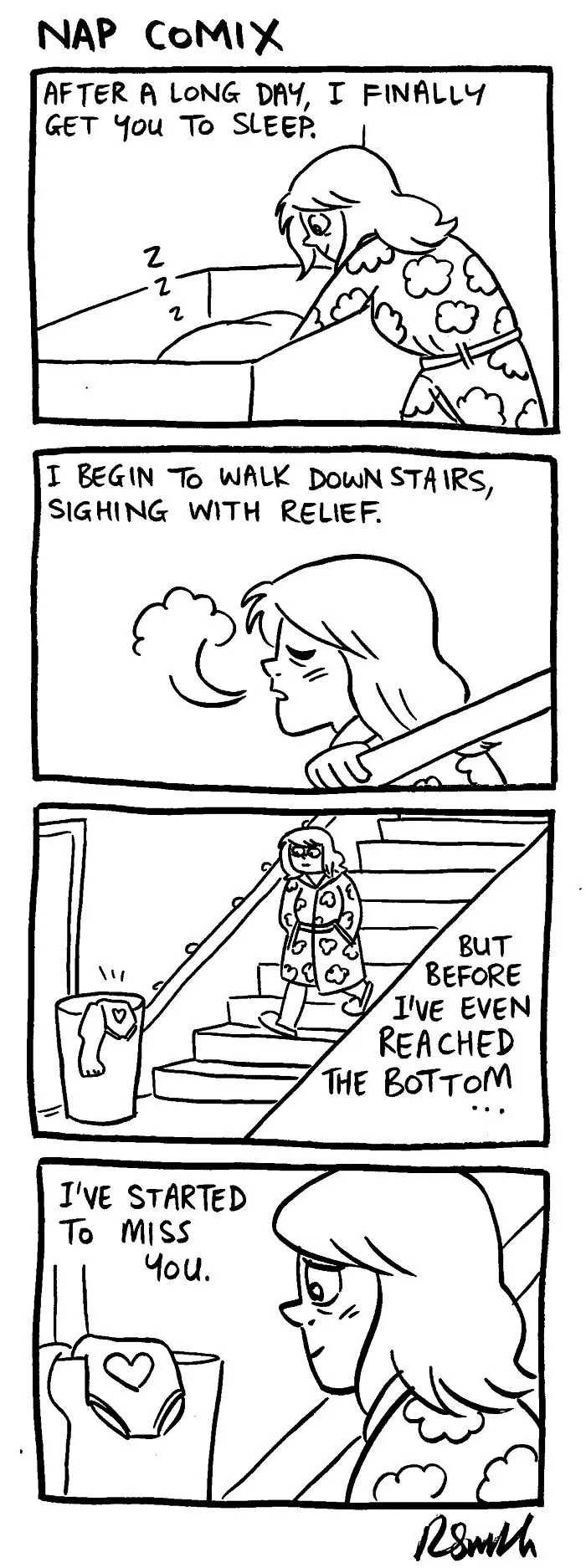 I Made 30 Relatable Comics Focusing On What It’s Like Being A Mom
