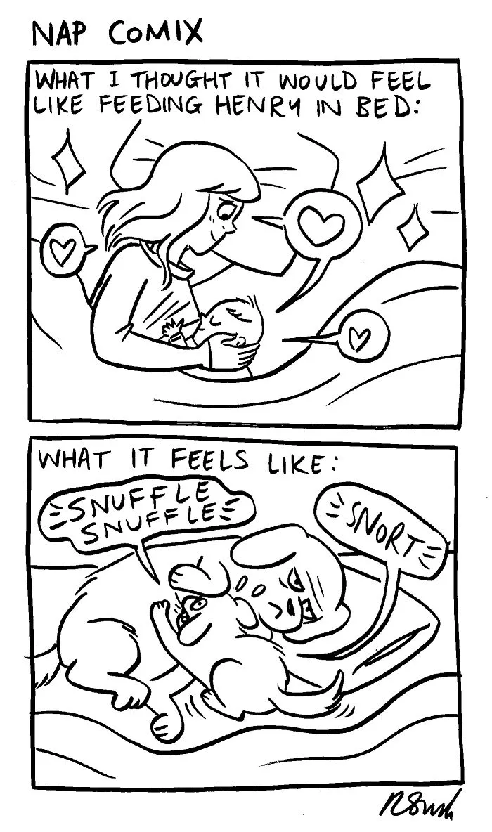 I Made 30 Relatable Comics Focusing On What It’s Like Being A Mom