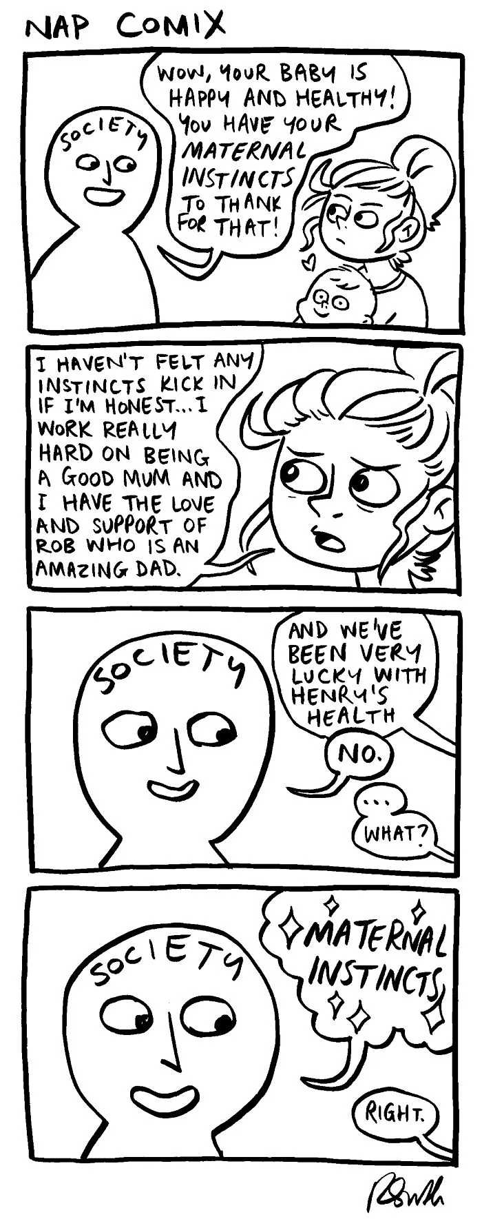 I Made 30 Relatable Comics Focusing On What It’s Like Being A Mom