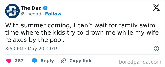 39 Painfully Funny Tweets That Prove Pool Time Is Not As Relaxing When You Bring Kids