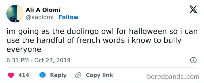 Handful Of French Words I Know To Bully Everyone