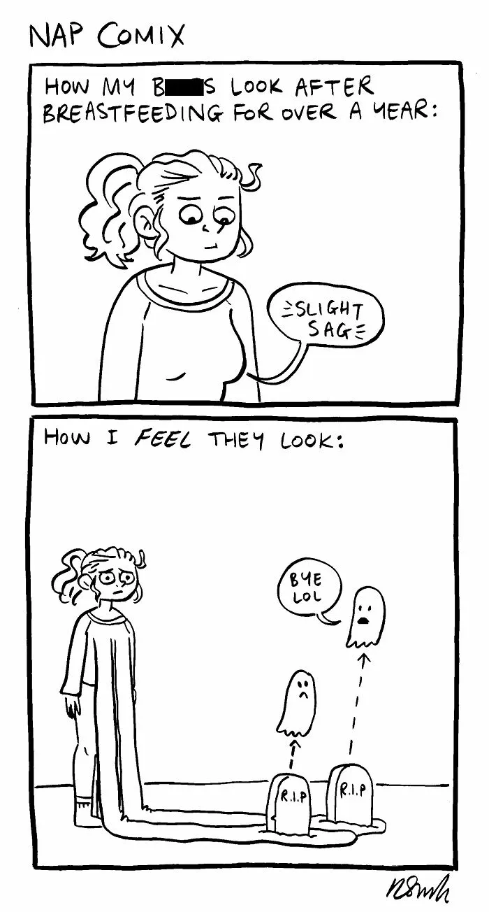 I Made 30 Relatable Comics Focusing On What It’s Like Being A Mom