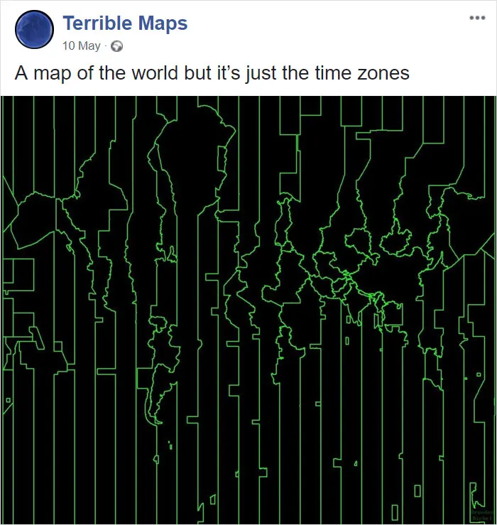 50 Terrible But Funny Maps That You Wouldn’t Find In A Geography Book (Best Of All Time)