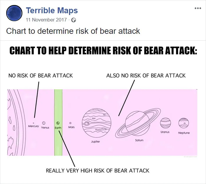 50 Terrible But Funny Maps That You Wouldn’t Find In A Geography Book (Best Of All Time)