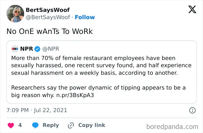 50 Infuriating Screenshots And Pics That Mock The “No One Wants To Work” Trend (New Pics)