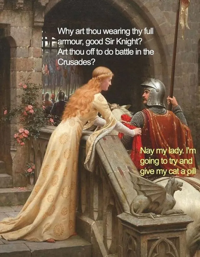 50 Classical Art Paintings That Sum Up Humanity In A Meme Format