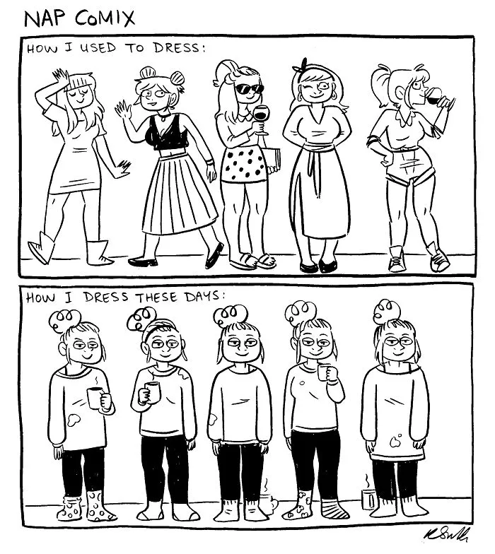 I Made 30 Relatable Comics Focusing On What It’s Like Being A Mom