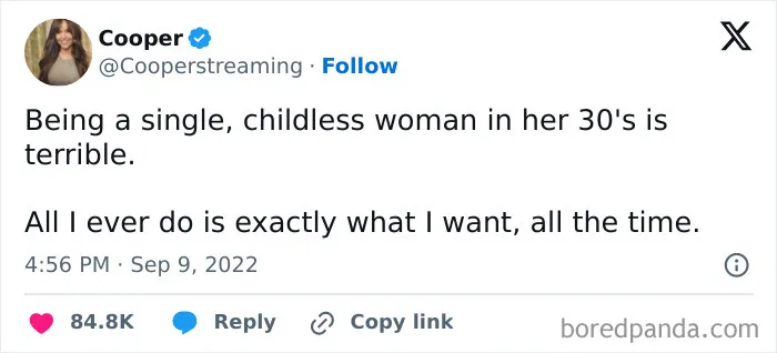 50 Humorous Tweets Highlighting The Joys Of Being Childfree