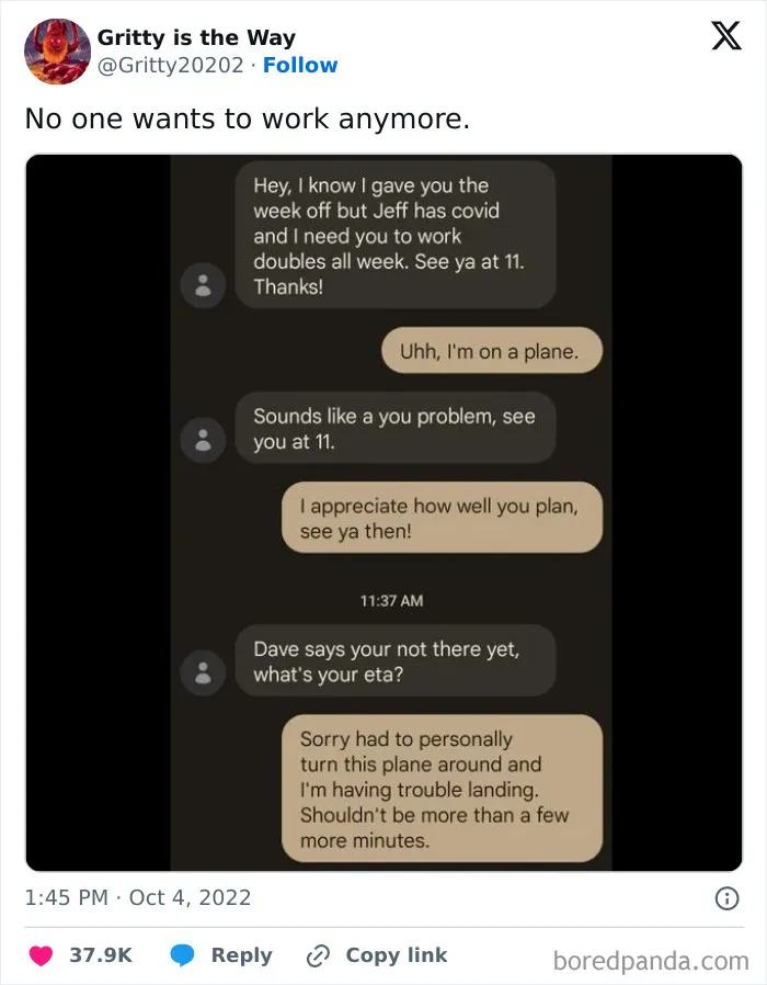 50 Infuriating Screenshots And Pics That Mock The “No One Wants To Work” Trend (New Pics)