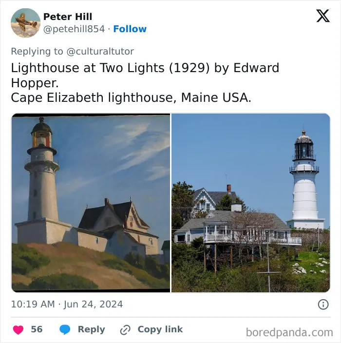 30 Famous Paintings And Their Real-Life Locations By ‘The Cultural Tutor’