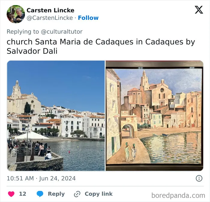 30 Famous Paintings And Their Real-Life Locations By ‘The Cultural Tutor’