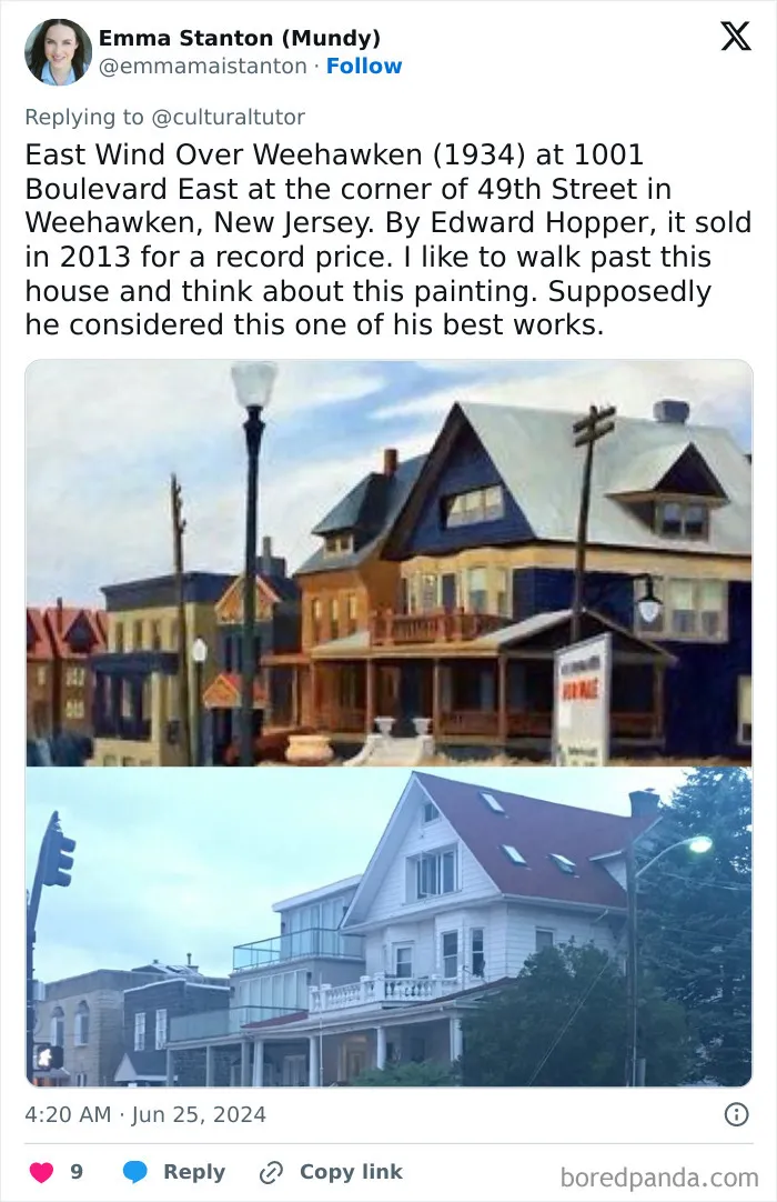 30 Famous Paintings And Their Real-Life Locations By ‘The Cultural Tutor’
