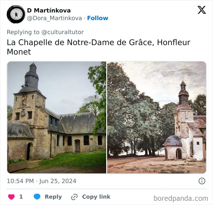 30 Famous Paintings And Their Real-Life Locations By ‘The Cultural Tutor’