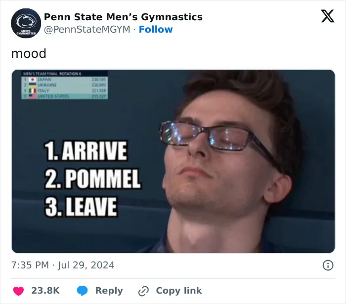 30 Hilarious Memes Inspired By The New Internet Sensation, Steve, The Nerdy Pommel Horse Guy