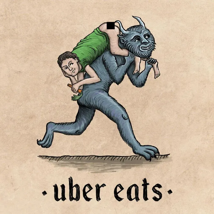 Artist Reimagined Popular Logos As If They Existed In The Middle Ages (26 New Pics)