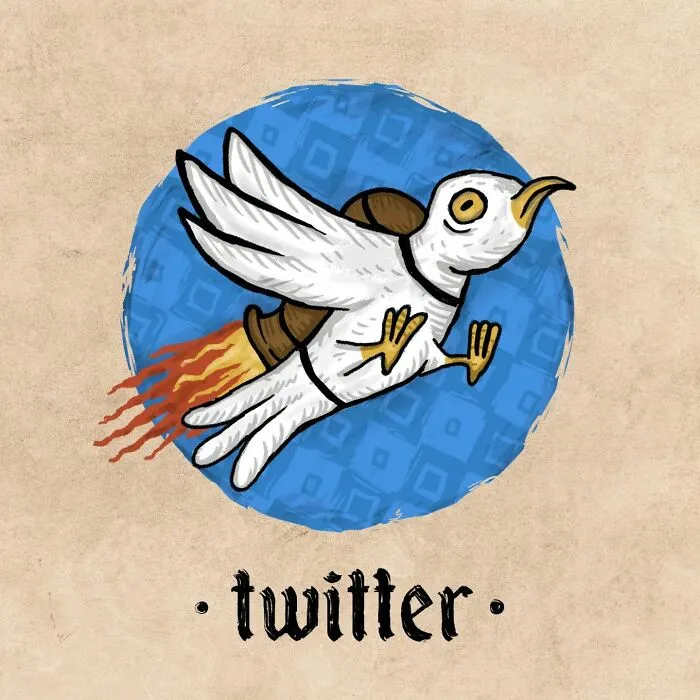 Artist Reimagined Popular Logos As If They Existed In The Middle Ages (26 New Pics)