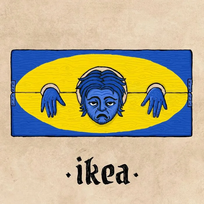 Artist Reimagined Popular Logos As If They Existed In The Middle Ages (26 New Pics)