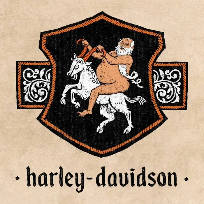 Artist Reimagined Popular Logos As If They Existed In The Middle Ages (26 New Pics)