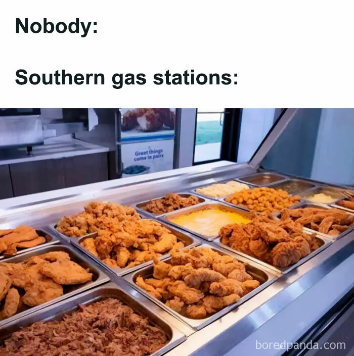 “When Southern Gas Stations Serve up a Feast”