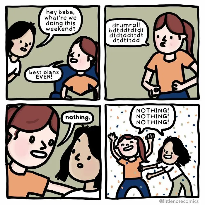 From Sticky Notes To A Webcomic: 40 Illustrations Of An Artist's Relationship With Her Partner