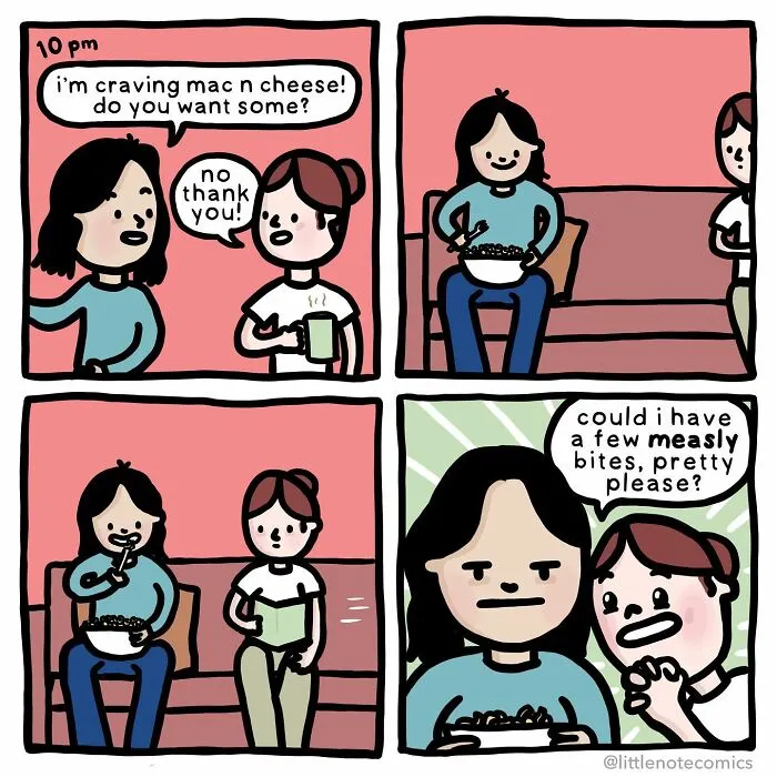 From Sticky Notes To A Webcomic: 40 Illustrations Of An Artist's Relationship With Her Partner