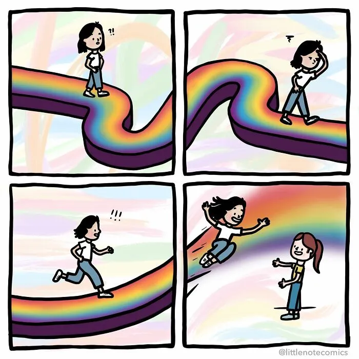 From Sticky Notes To A Webcomic: 40 Illustrations Of An Artist's Relationship With Her Partner