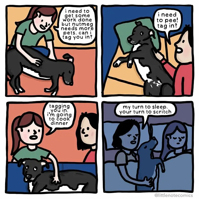 From Sticky Notes To A Webcomic: 40 Illustrations Of An Artist's Relationship With Her Partner