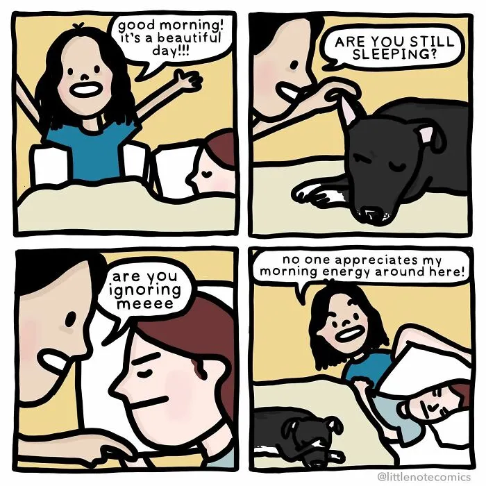 From Sticky Notes To A Webcomic: 40 Illustrations Of An Artist's Relationship With Her Partner