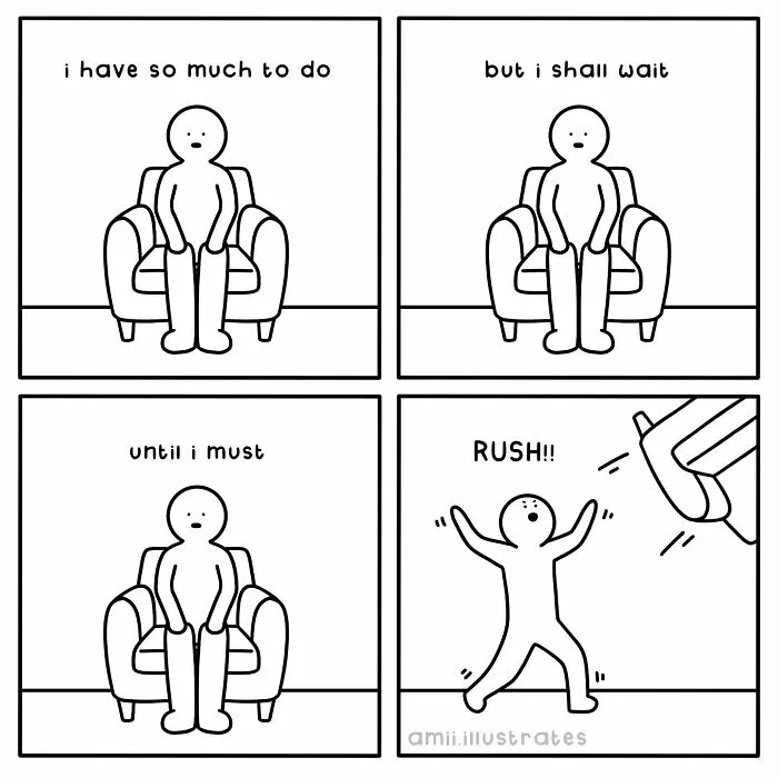 30 Silly Comics That Comment On Mundane Daily Life, Offering A Fresh Perspective By This Artist (New Pics)