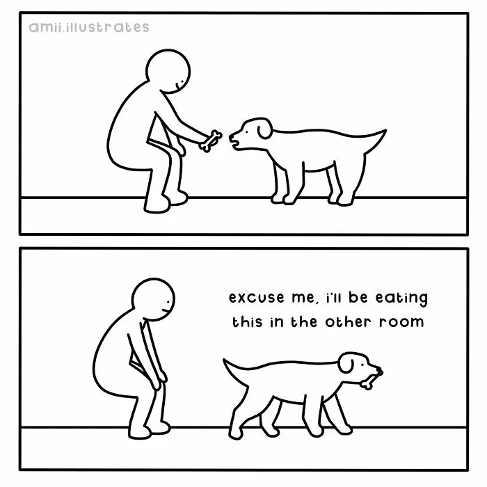 30 Silly Comics That Comment On Mundane Daily Life, Offering A Fresh Perspective By This Artist (New Pics)