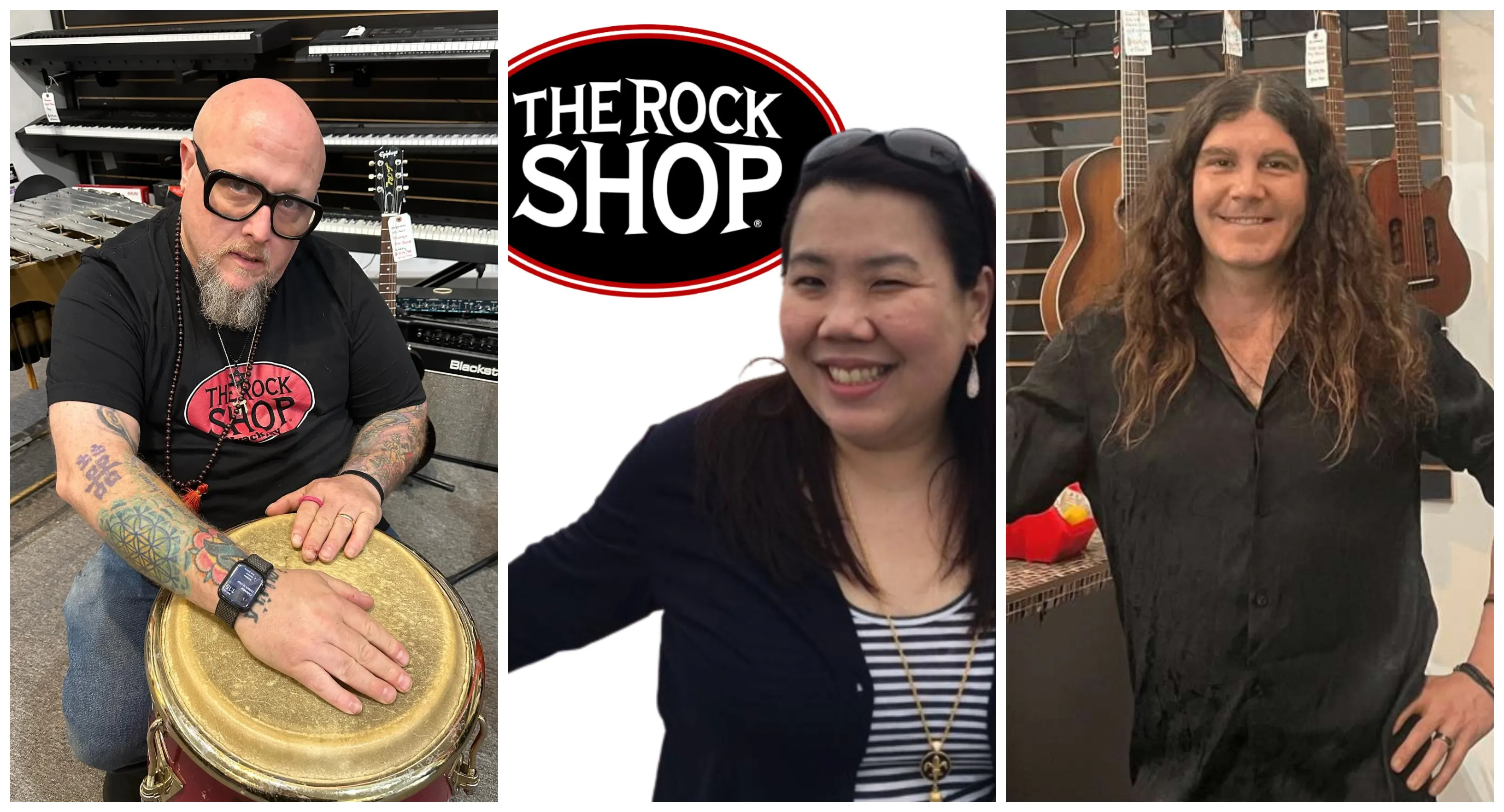 Art And Music Harmonize At The Rock Shop