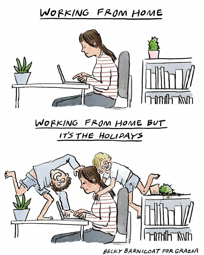 22 Relatable Comics By Becky Barnicoat That Perfectly Illustrate Everyday Life