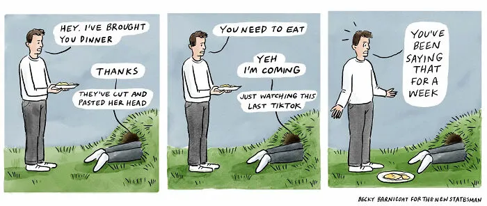 22 Relatable Comics By Becky Barnicoat That Perfectly Illustrate Everyday Life