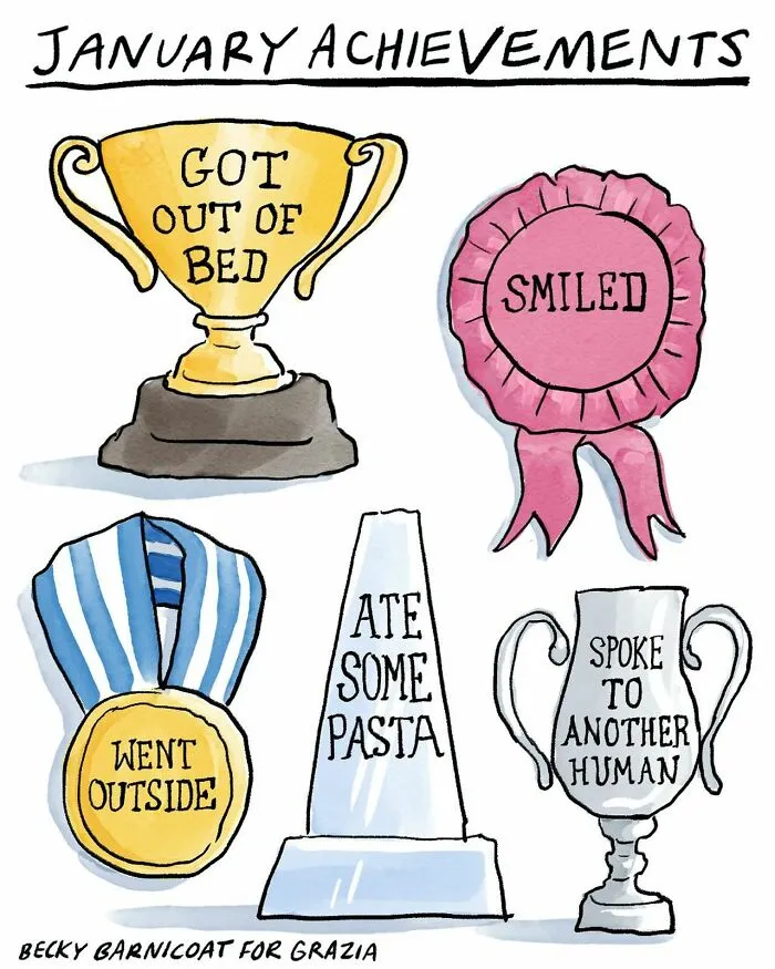 22 Relatable Comics By Becky Barnicoat That Perfectly Illustrate Everyday Life